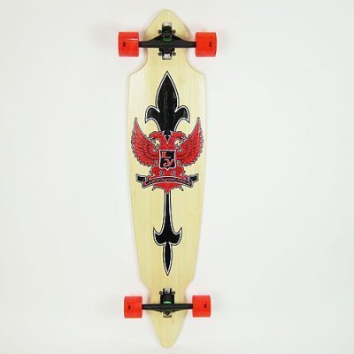 画像1: 44インチ Landyachtz Battle Axe コンプリート