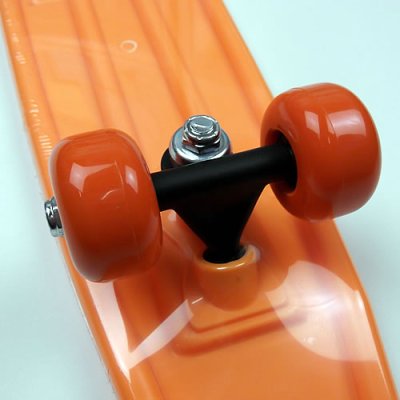 画像2: 21インチ子供用（キッズ用）スケートボード【オレンジ】コンプリート