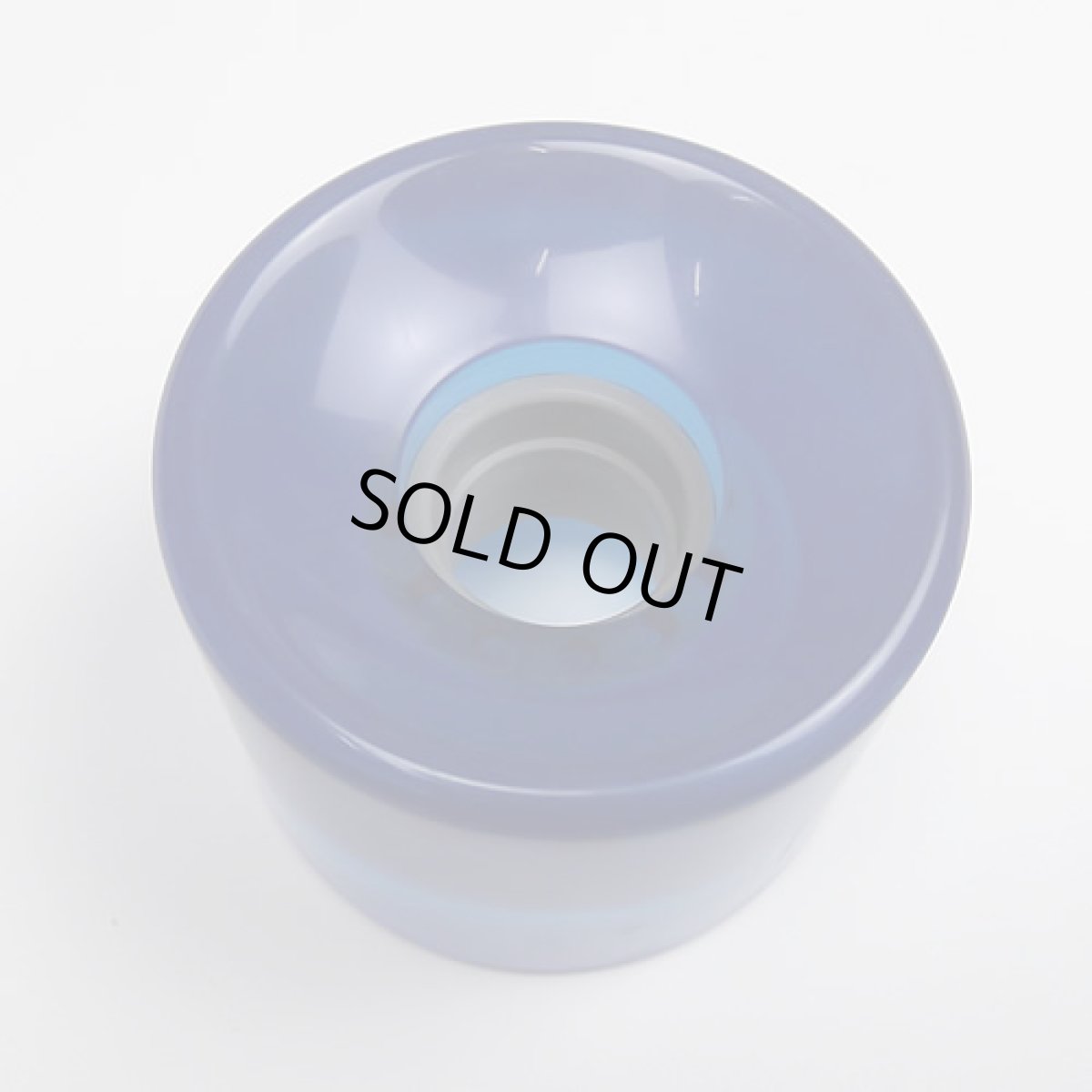 画像2: ノーブランド65mm/80aウィール【クリアーブルー】 (2)