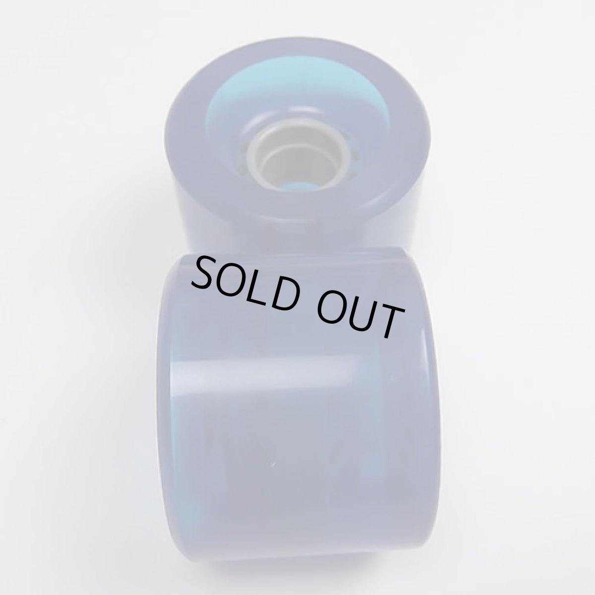 画像4: ノーブランド65mm/80aウィール【クリアーブルー】 (4)