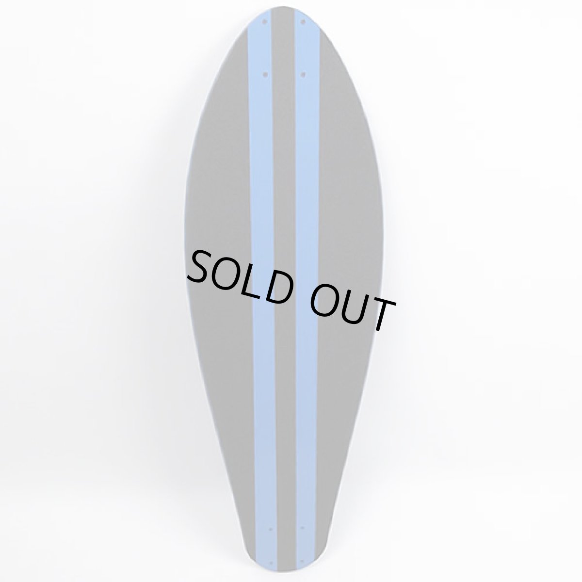 画像2: 28インチOriginal Skateboards Derringer デッキ青(グリップ付) (2)