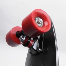 画像3: REKON22.5インチPENNYスケートボード・コンプリートモデル【黒赤】 (3)