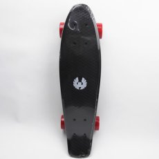画像1: REKON22.5インチPENNYスケートボード・コンプリートモデル【黒赤】 (1)