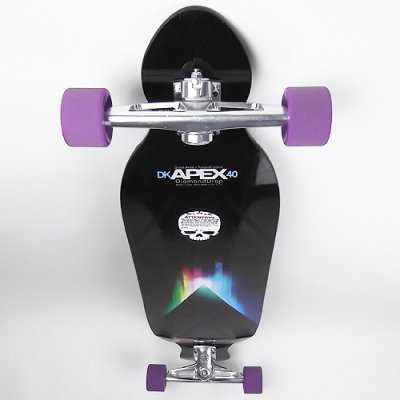 画像1: 40インチ Original Skateboards Carbon Apex40 Diamond Drop with Super8トラックコンプリート