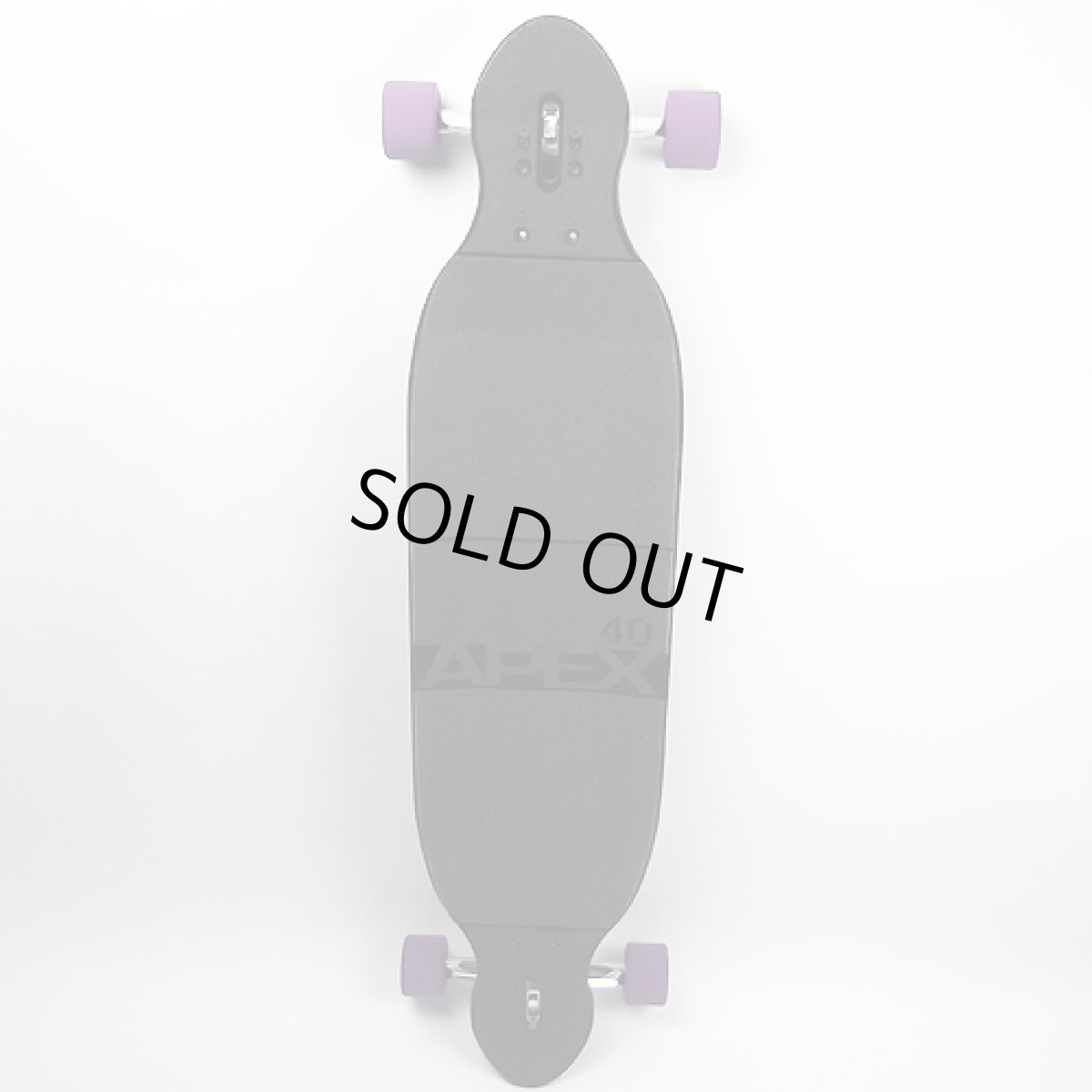 画像4: 40インチ Original Skateboards Carbon Apex40 Diamond Drop with Super8トラックコンプリート (4)