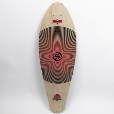 画像1: 28インチOriginal Skateboards Derringer デッキ・ナチュラルレッド（フルグリップ付） (1)