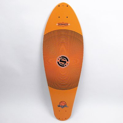 画像1: 28インチOriginal Skateboards Derringer デッキ・オレンジ（フルグリップ付）