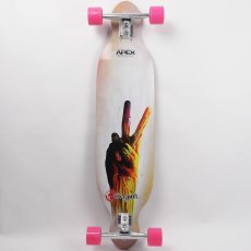 画像1: 40インチ オリジナル・スケートボード（Original Skateboards） APEX 40インチ・ダブルコンケーブ・コンプリートモデル(w/ Zigzag） (1)