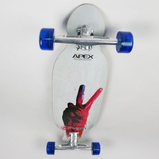 画像2: 【送料無料】34インチ オリジナル・スケートボード（Original Skateboards）社製 Apex34 Double Concave Super8コンプリート (2)