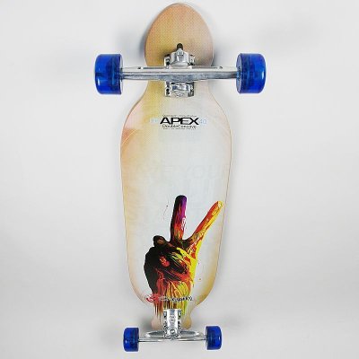 画像1: 40インチ オリジナル・スケートボード（Original Skateboards） APEX 40インチ・ダブルコンケーブ・コンプリートモデル