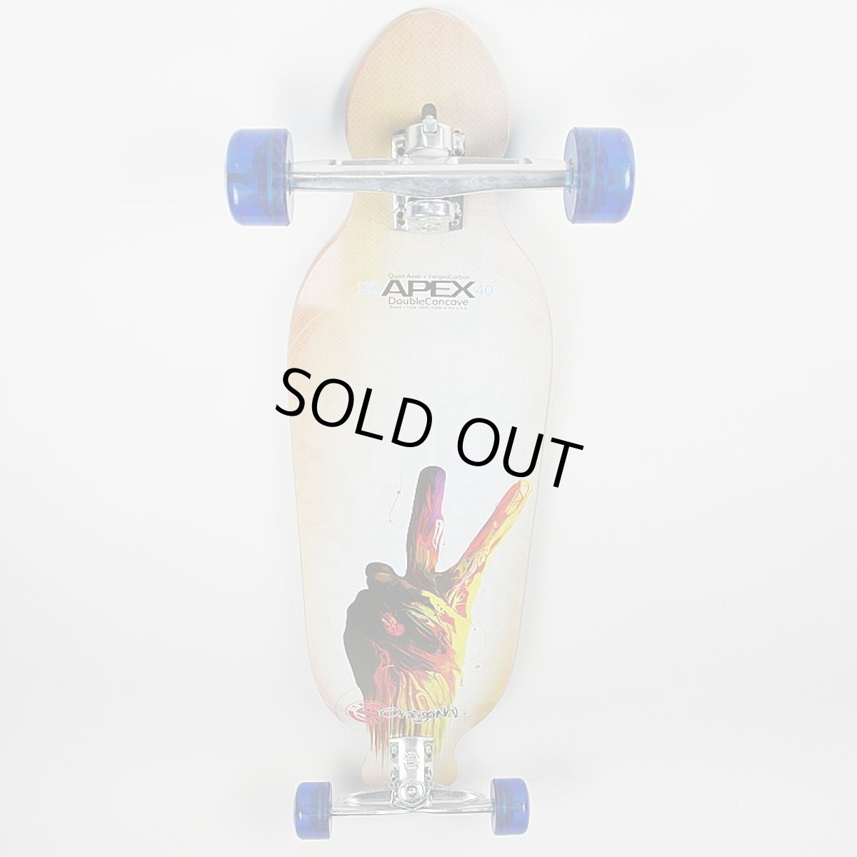 画像2: 40インチ オリジナル・スケートボード（Original Skateboards） APEX 40インチ・ダブルコンケーブ・コンプリートモデル (2)