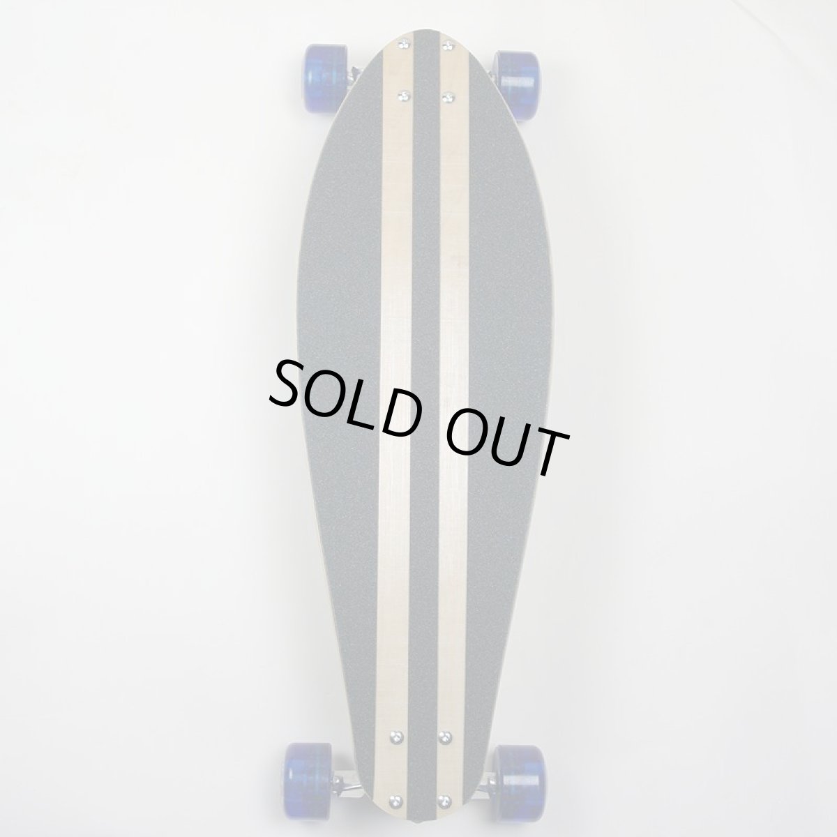 画像4: 28インチ オリジナル・スケートボード（Original Skateboards）社製 Derringer Super6コンプリート【ナチュラル青プリント】 (4)