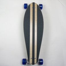 画像4: 28インチ オリジナル・スケートボード（Original Skateboards）社製 Derringer Super6コンプリート【ナチュラル青プリント】 (4)