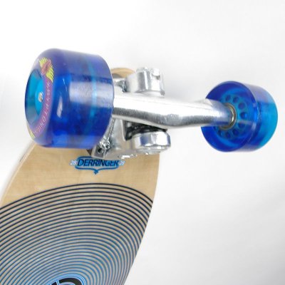 画像2: 28インチ オリジナル・スケートボード（Original Skateboards）社製 Derringer Super6コンプリート【ナチュラル青プリント】