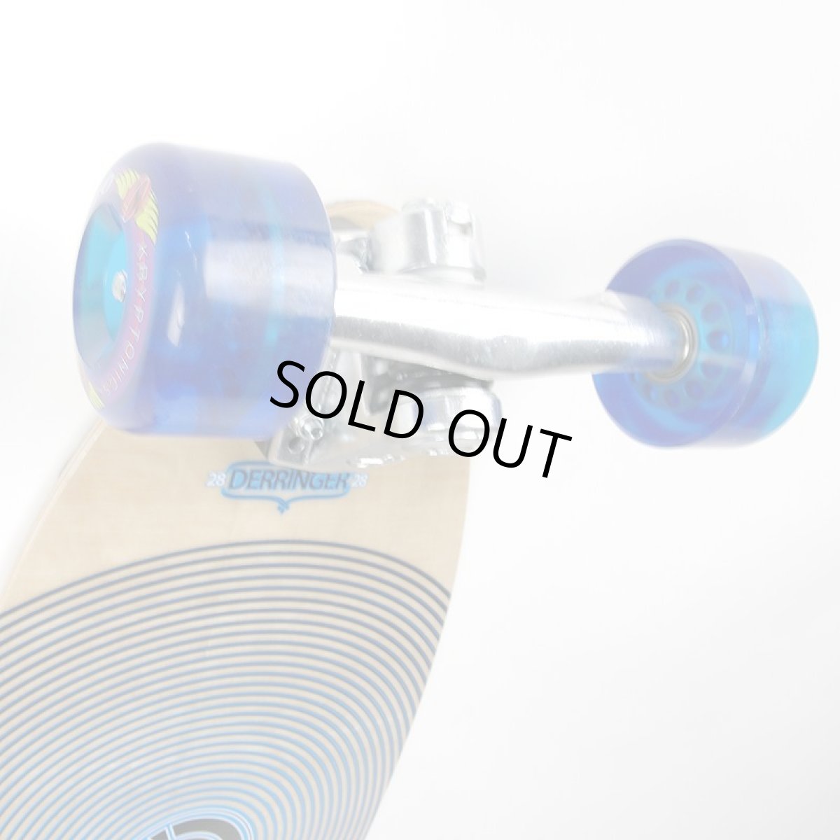 画像3: 28インチ オリジナル・スケートボード（Original Skateboards）社製 Derringer Super6コンプリート【ナチュラル青プリント】 (3)