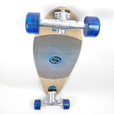 画像2: 28インチ オリジナル・スケートボード（Original Skateboards）社製 Derringer Super6コンプリート【ナチュラル青プリント】 (2)
