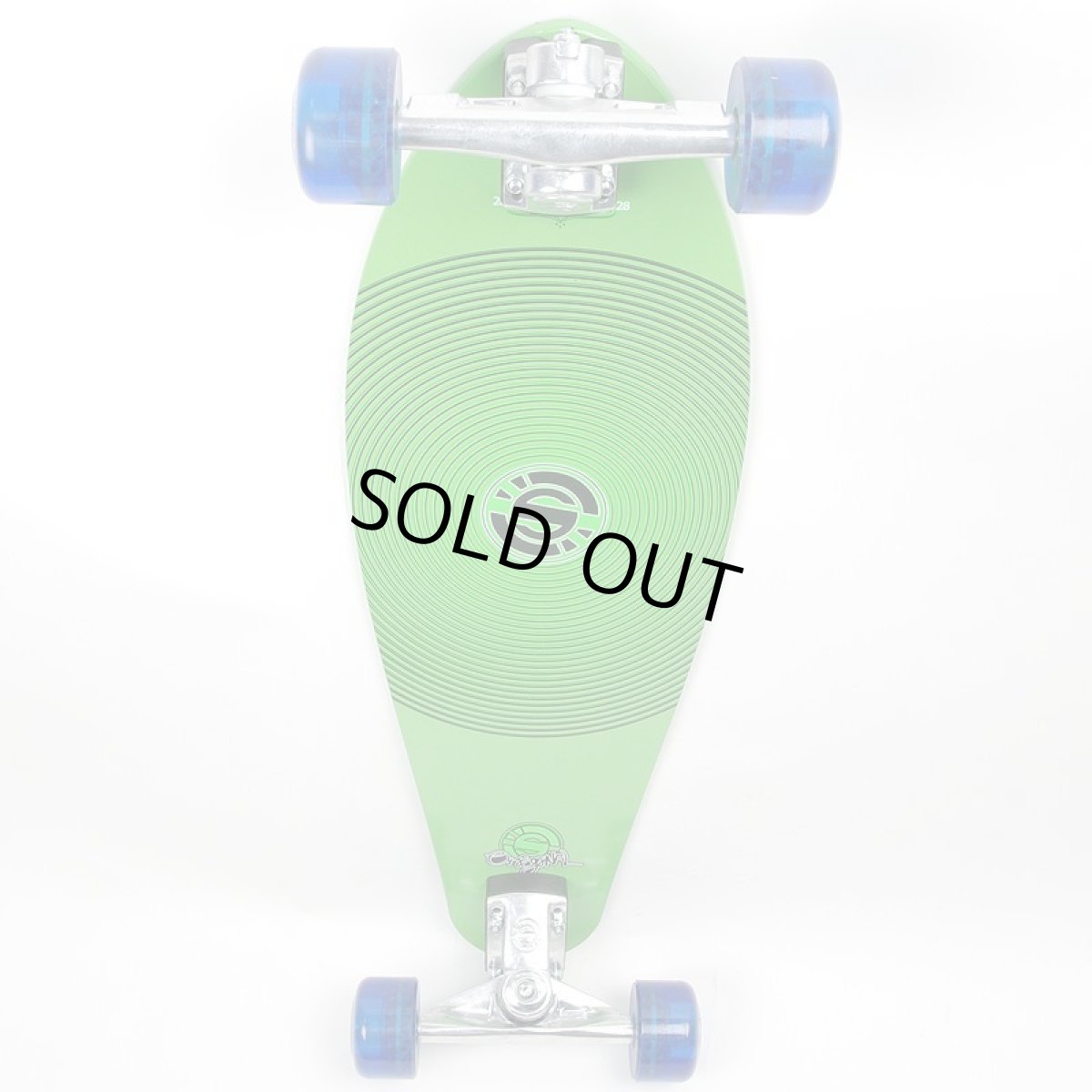 画像2: 28インチ オリジナル・スケートボード（Original Skateboards）社製 Derringer Super6コンプリート【グリーン】 (2)