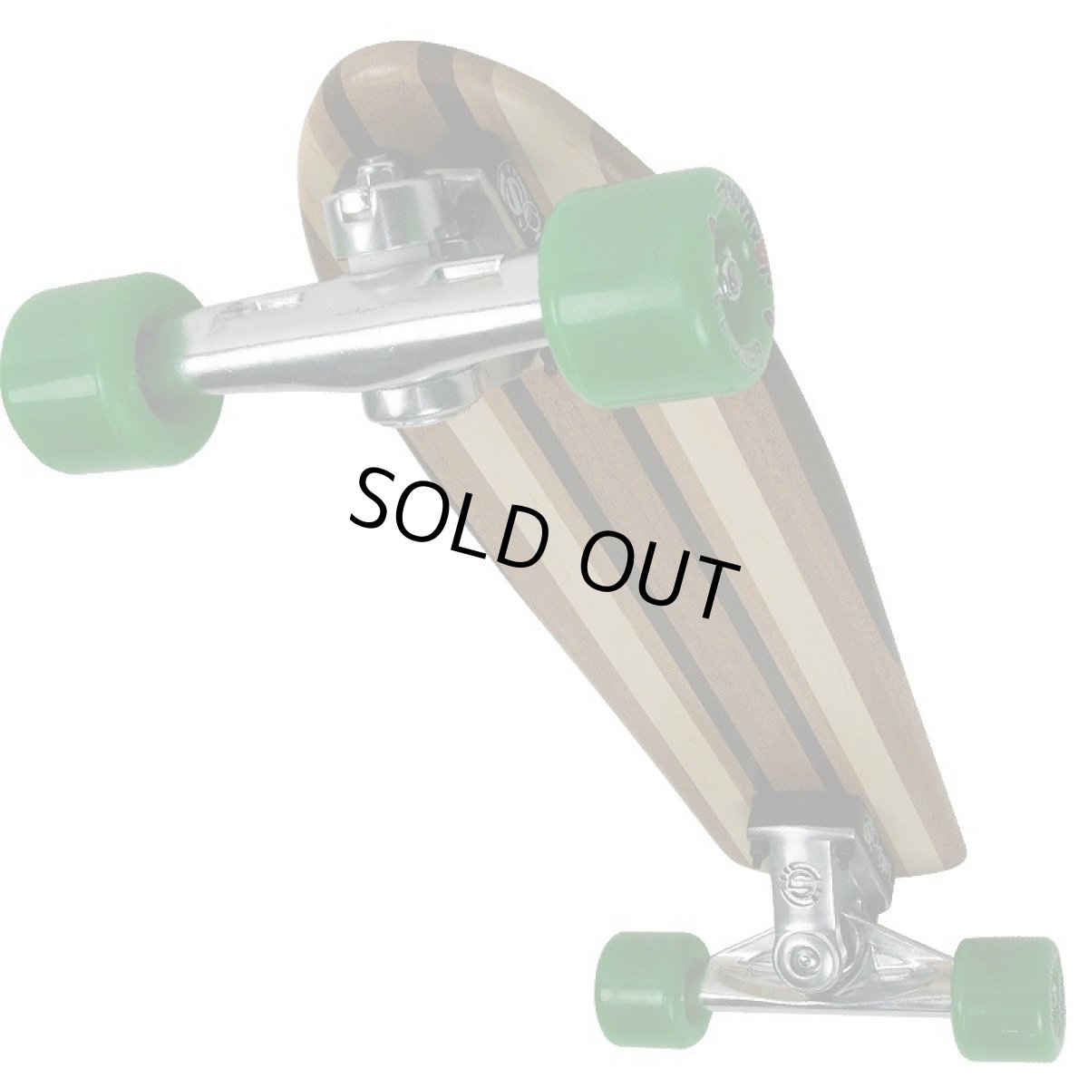 画像2: 22インチ Croozerboards社製　組木レトロデッキ使用クルーザーコンプリート (2)