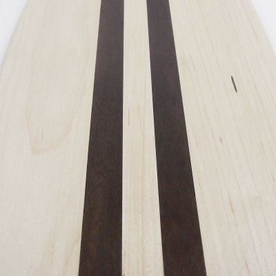 画像1: 27インチCB無垢材組木ミニクルーザー・スケートボードデッキ（ハンドメイド・アメリカ製）E