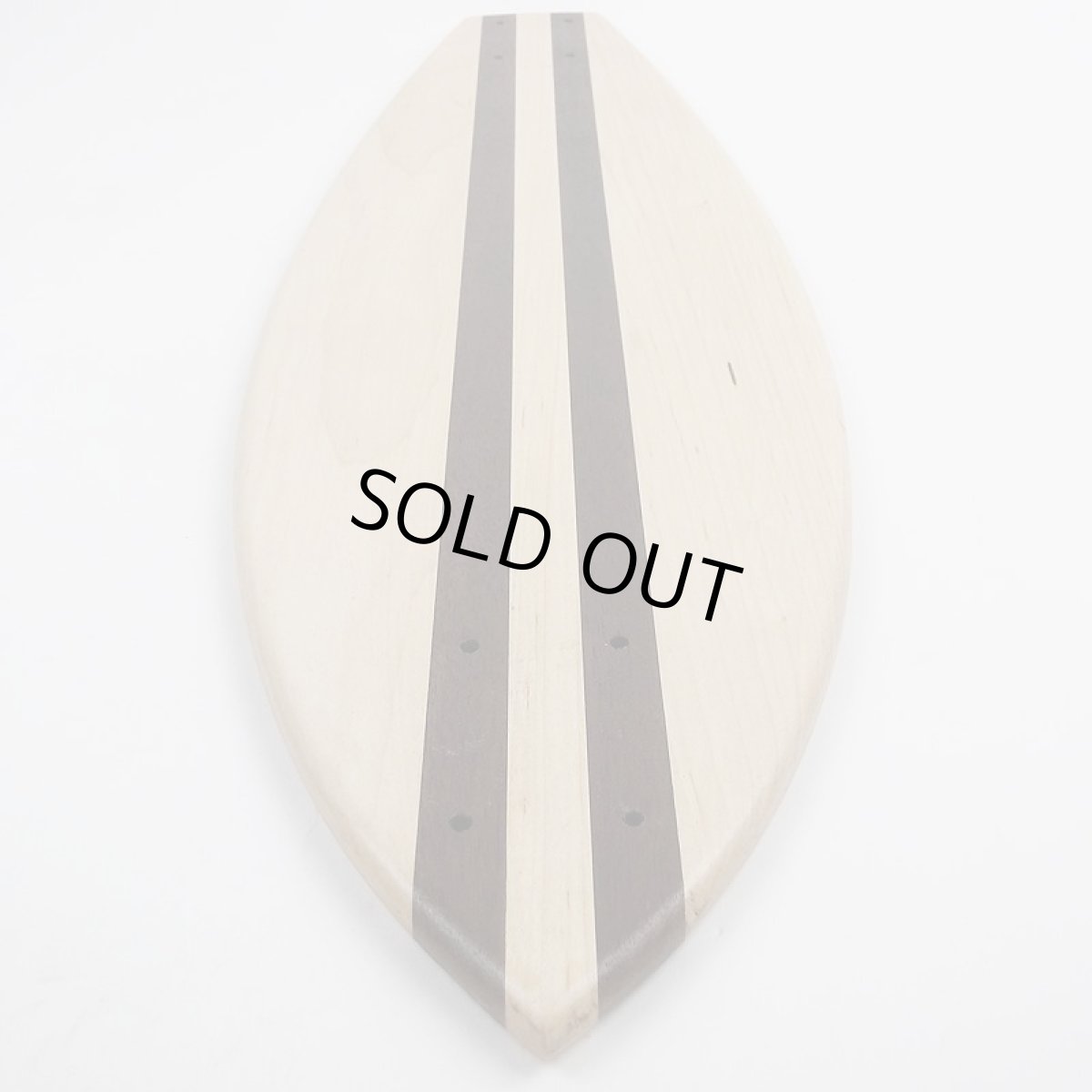 画像4: 27インチCB無垢材組木ミニクルーザー・スケートボードデッキ(ハンドメイド・アメリカ製)E (4)