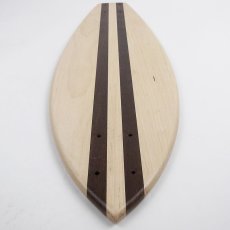 画像4: 27インチCB無垢材組木ミニクルーザー・スケートボードデッキ（ハンドメイド・アメリカ製）E (4)
