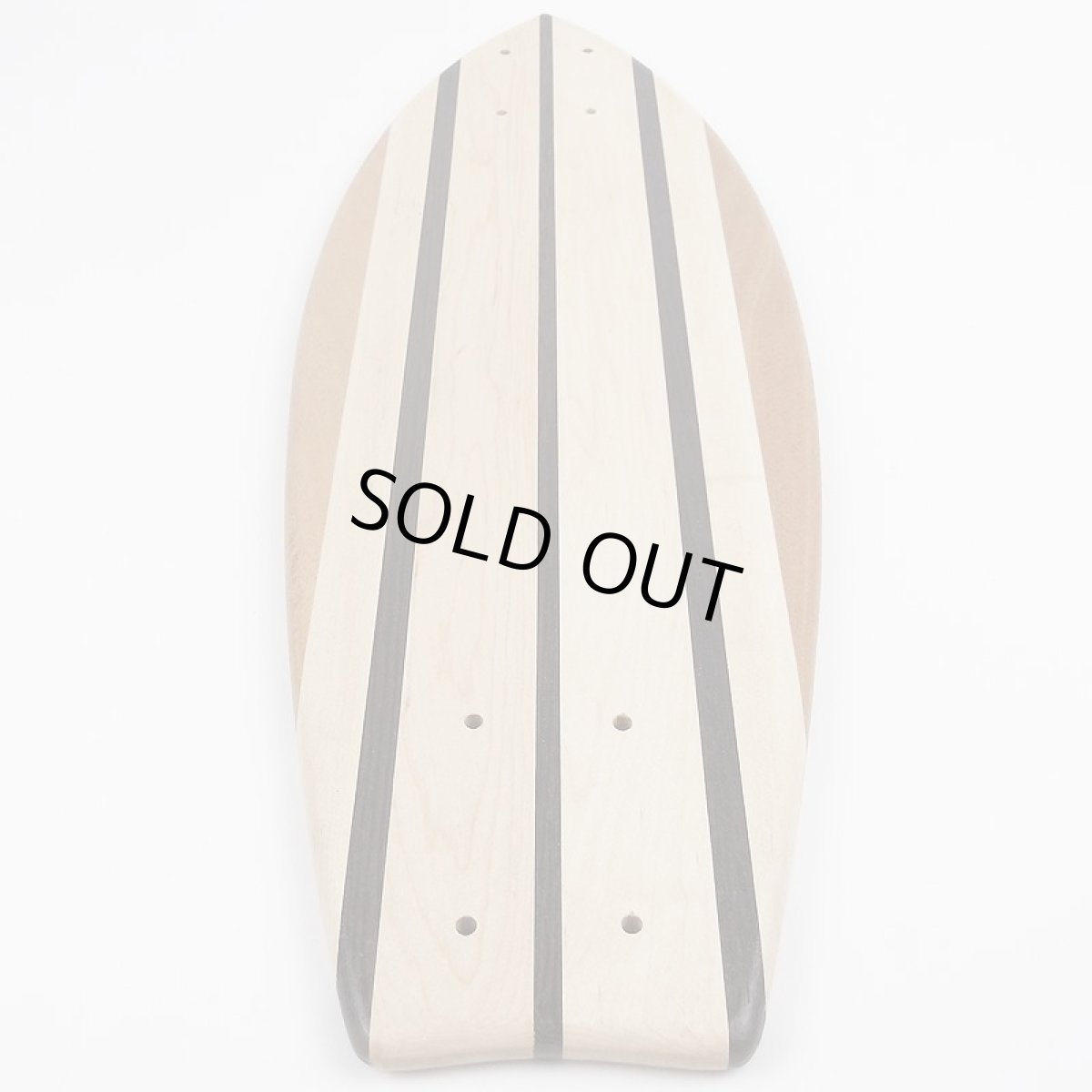 画像5: 22インチ無垢材組木ミニクルーザー・スケートボードデッキ（ハンドメイド・アメリカ製）C (5)