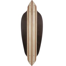 画像1: 27インチCB無垢材組木ミニクルーザー・スケートボードデッキ（ハンドメイド・アメリカ製）B (1)