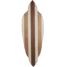 画像1: 27インチCB無垢材組木ミニクルーザー・スケートボードデッキ（ハンドメイド・アメリカ製）F (1)