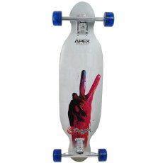 画像1: 【送料無料】34インチ オリジナル・スケートボード（Original Skateboards）社製 Apex34 Double Concave Super8コンプリート (1)