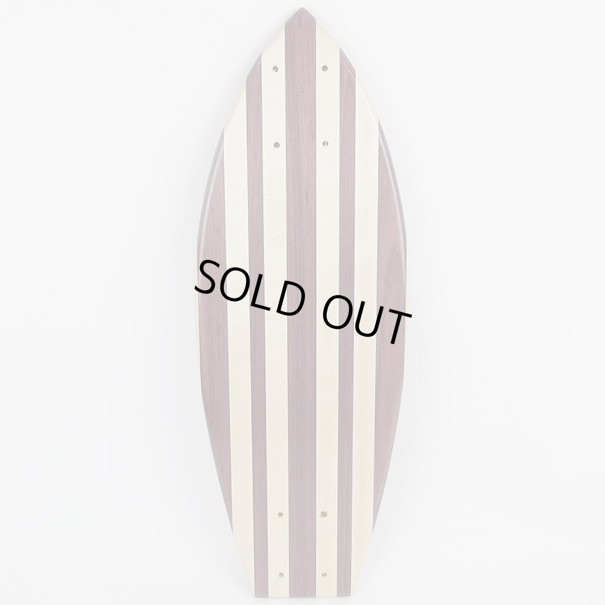 画像2: 22インチ無垢材組木ミニクルーザー・スケートボードデッキ（ハンドメイド・アメリカ製）E (2)