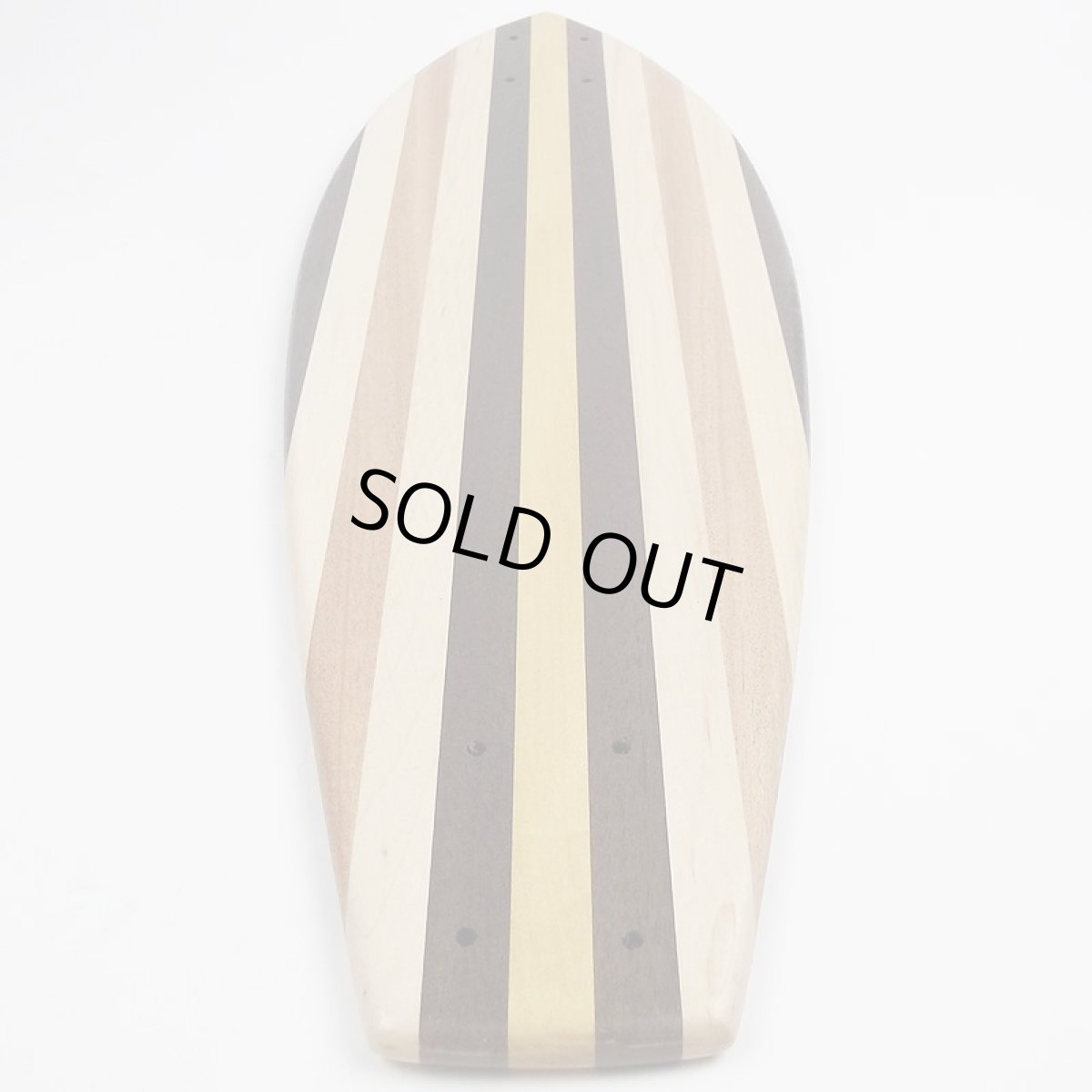 画像5: 27インチ無垢材組木ミニクルーザー・スケートボードデッキ（ハンドメイド・アメリカ製）A (5)