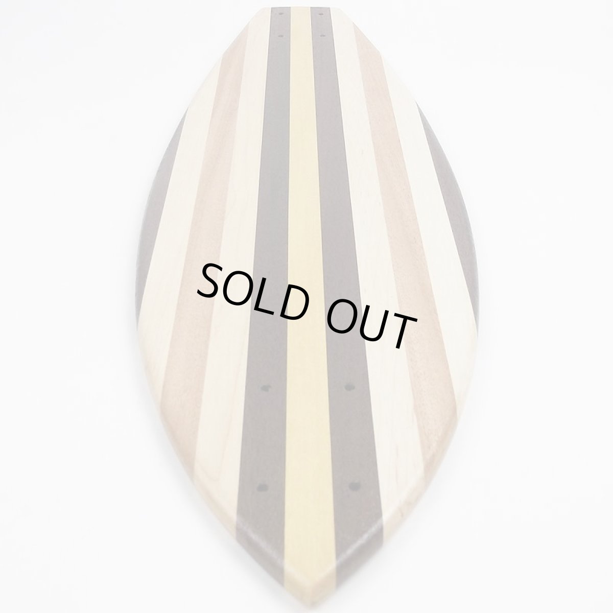 画像4: 27インチ無垢材組木ミニクルーザー・スケートボードデッキ（ハンドメイド・アメリカ製）A (4)