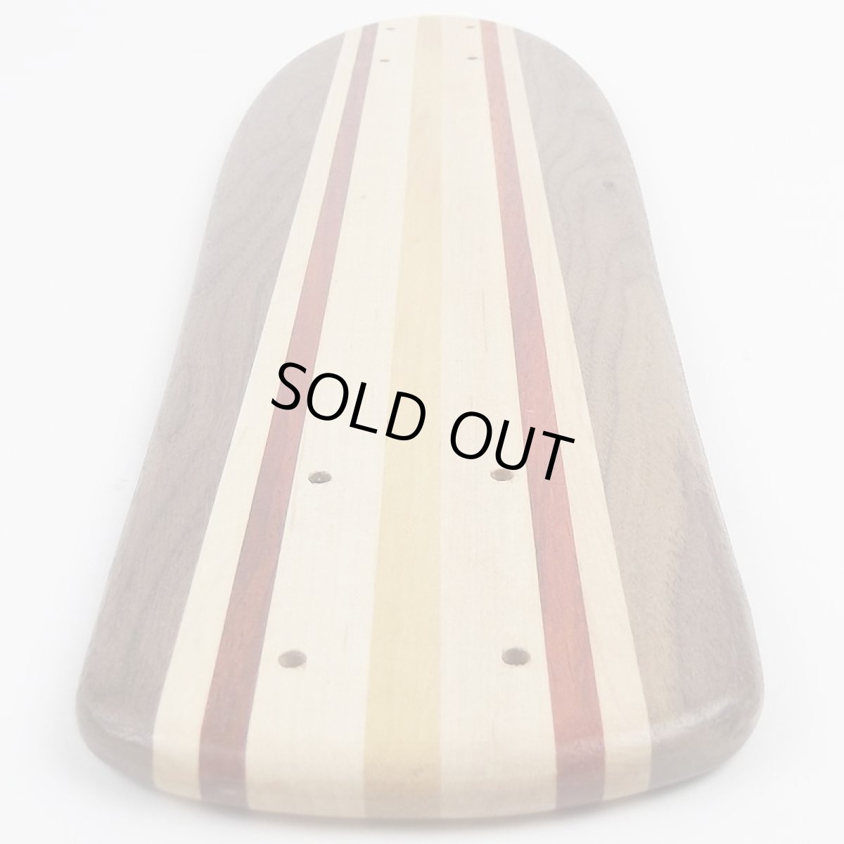 画像5: 22インチ無垢材組木ミニクルーザー・スケートボードデッキ（ハンドメイド・アメリカ製） (5)