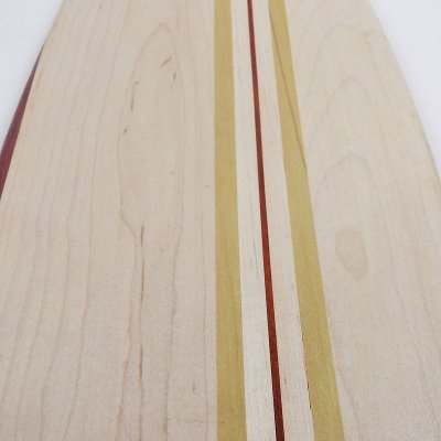画像1: 27インチCB無垢材組木ミニクルーザー・スケートボードデッキ（ハンドメイド・アメリカ製）C