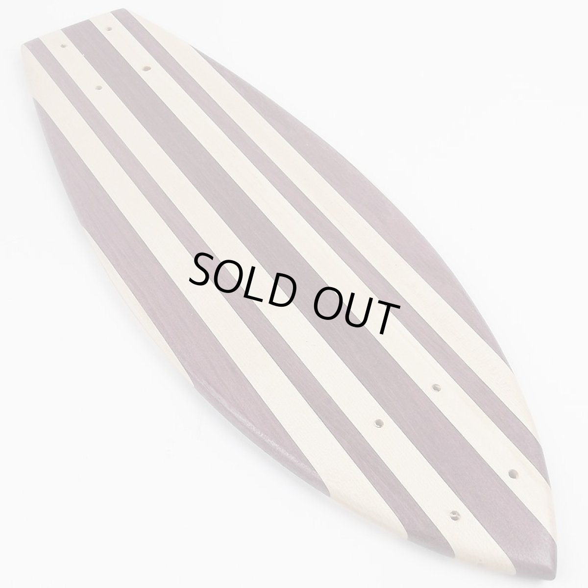 画像3: 22インチ無垢材組木ミニクルーザー・スケートボードデッキ（ハンドメイド・アメリカ製）E (3)