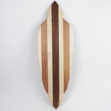 画像2: 27インチCB無垢材組木ミニクルーザー・スケートボードデッキ（ハンドメイド・アメリカ製）F (2)