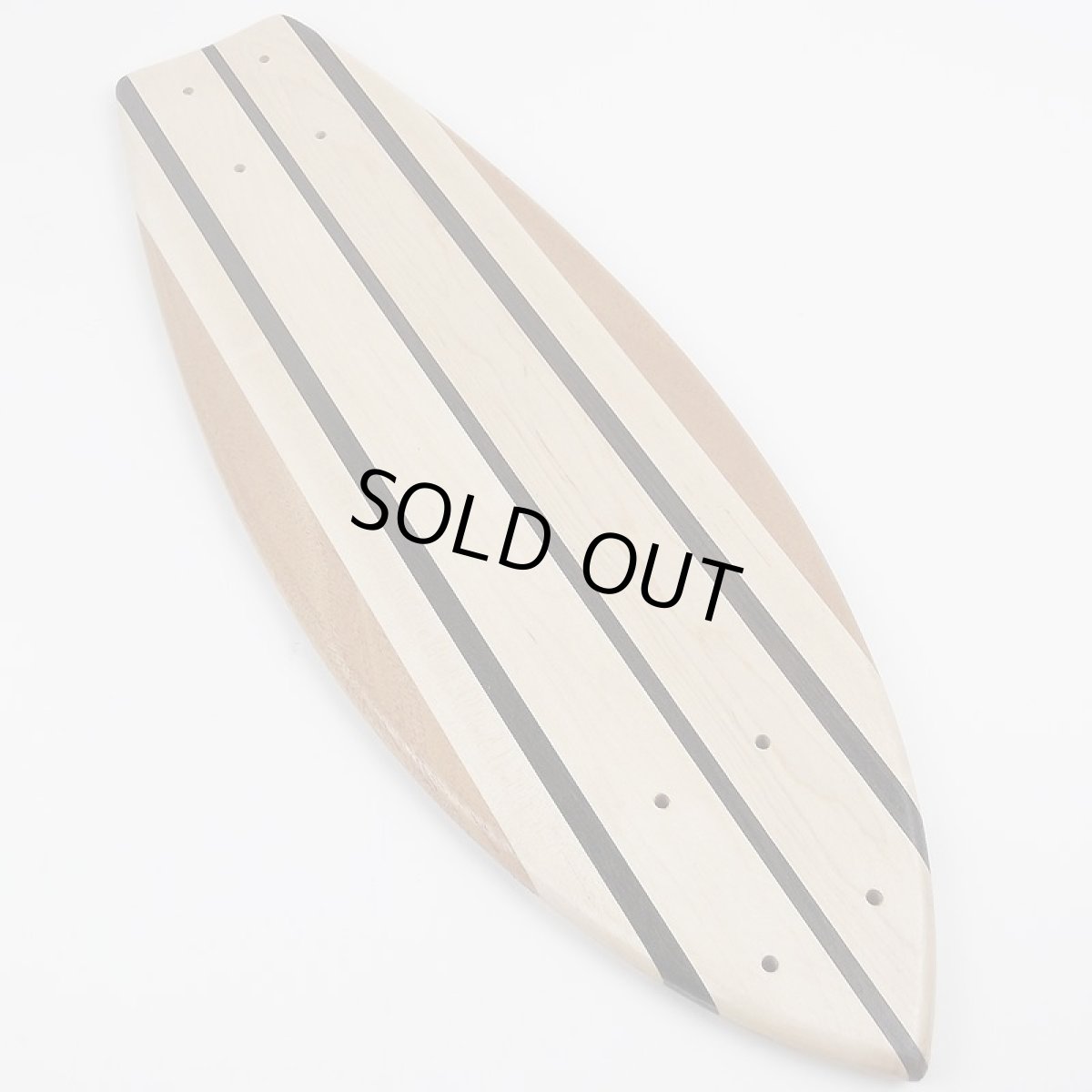 画像3: 22インチ無垢材組木ミニクルーザー・スケートボードデッキ（ハンドメイド・アメリカ製）C (3)