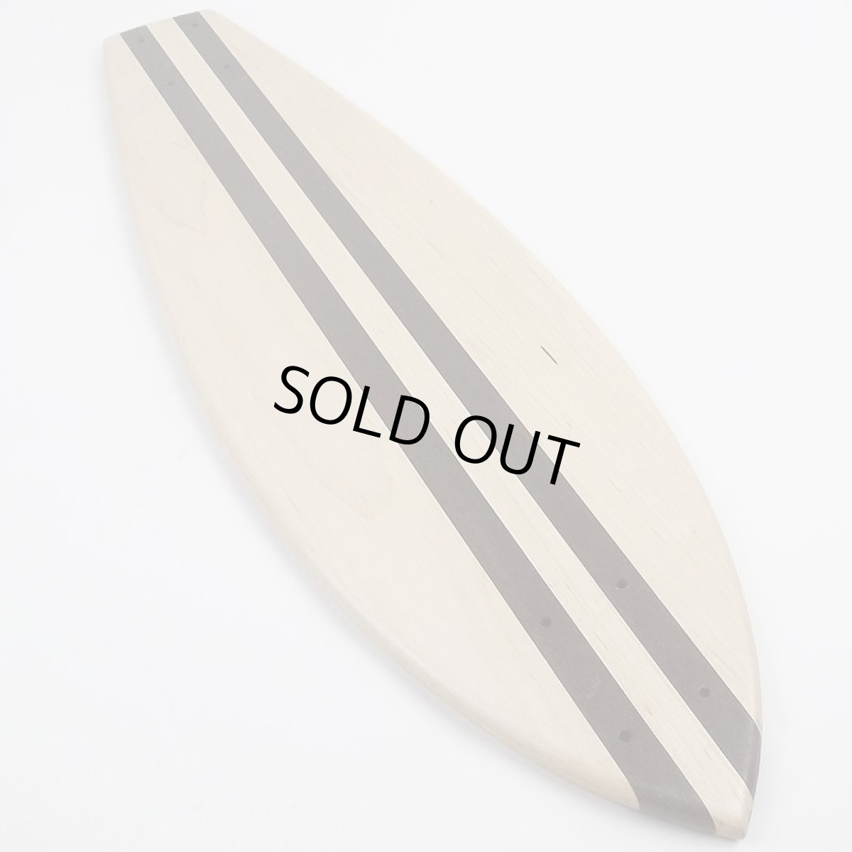 画像3: 27インチCB無垢材組木ミニクルーザー・スケートボードデッキ(ハンドメイド・アメリカ製)E (3)