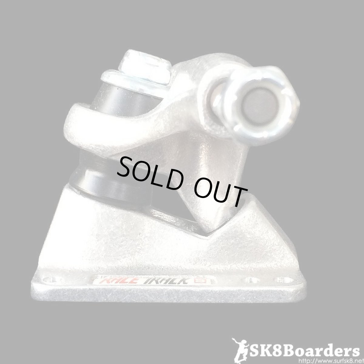 画像3: Tracker Racetrack Trucks RTS 129mm Silver （トラッカー・レーストラック・トラック 129mm シルバー） (3)