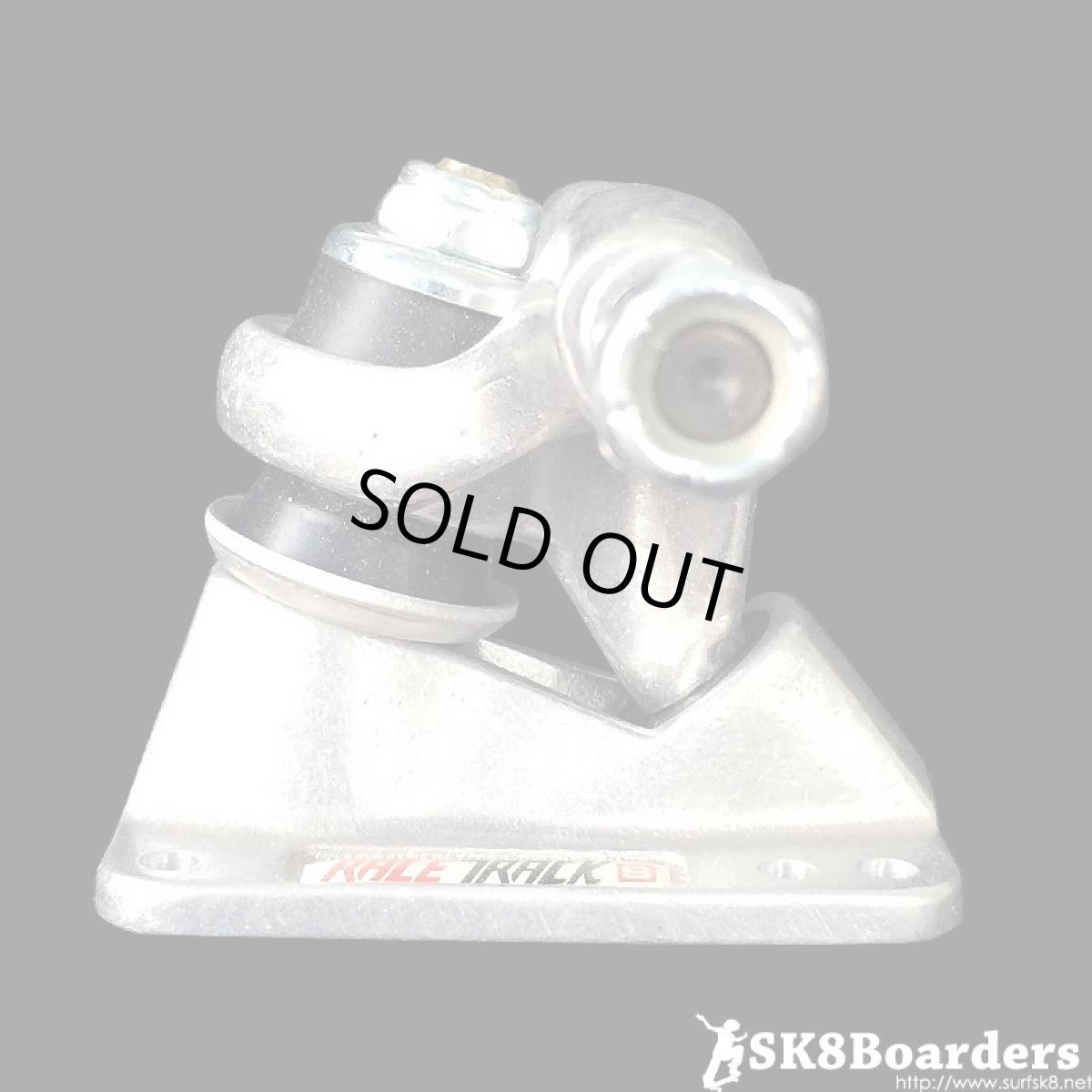 画像2: Tracker Racetrack Trucks RTS 106mm Silver （トラッカー・レーストラック・トラック 106mm シルバー） (2)