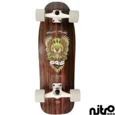 画像1: サーフスケート NitroSK8 スケートボード コンプリート Mystic（ミスティック）モデル 29.5 x 9.5インチ (1)