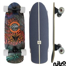 画像4: サーフスケート NitroSK8 スケートボード コンプリート Retro Surf（レトロサーフ）モデル 30.5 x 10インチ (4)