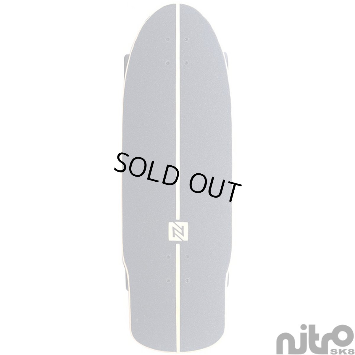 画像2: サーフスケート NitroSK8 スケートボード コンプリート Retro Surf（レトロサーフ）モデル 30.5 x 10インチ (2)