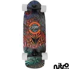 画像1: サーフスケート NitroSK8 スケートボード コンプリート Retro Surf（レトロサーフ）モデル 30.5 x 10インチ (1)