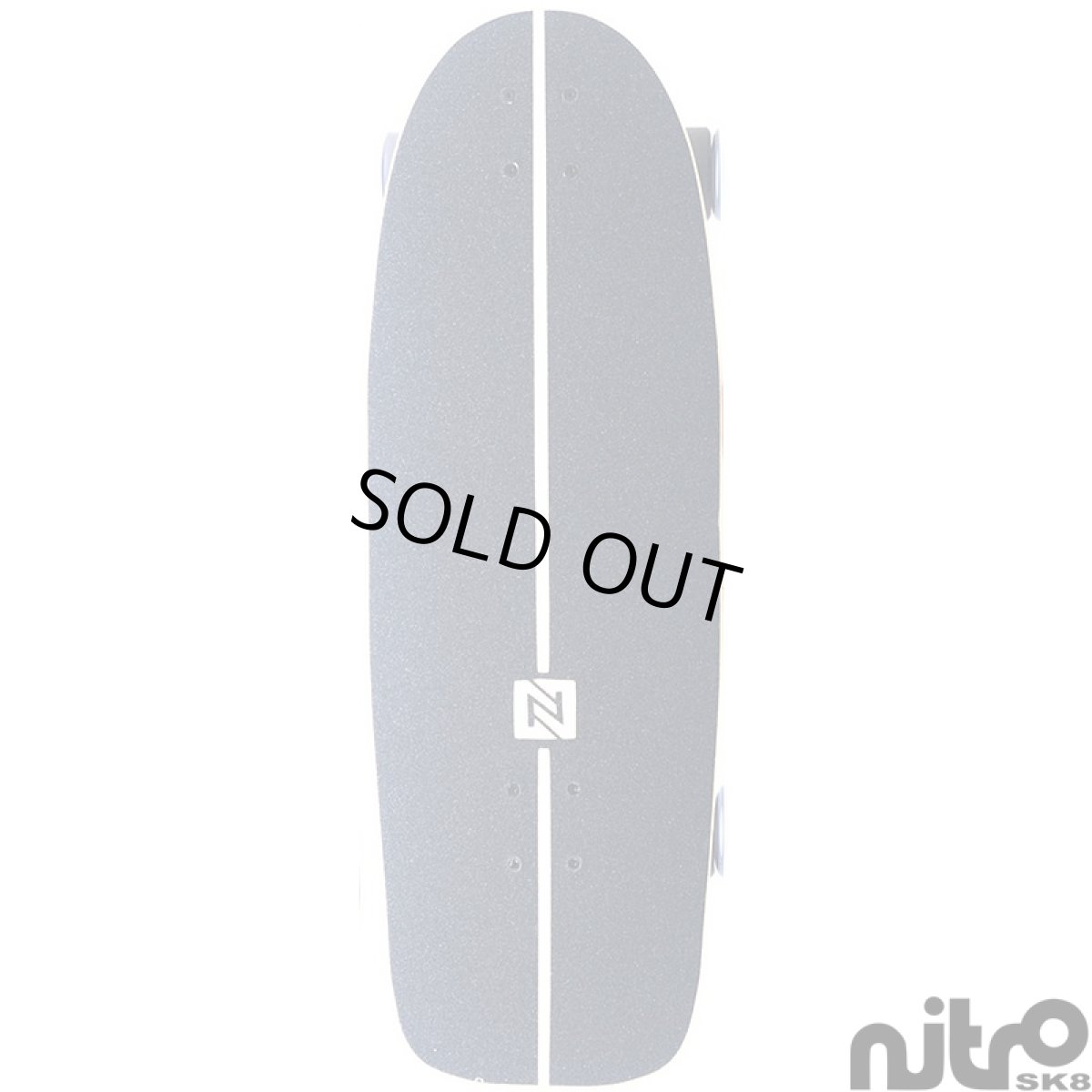 画像2: サーフスケート NitroSK8 スケートボード コンプリート Wave Rounded（ウェーブラウンデッド）モデル30 x 10インチ (2)