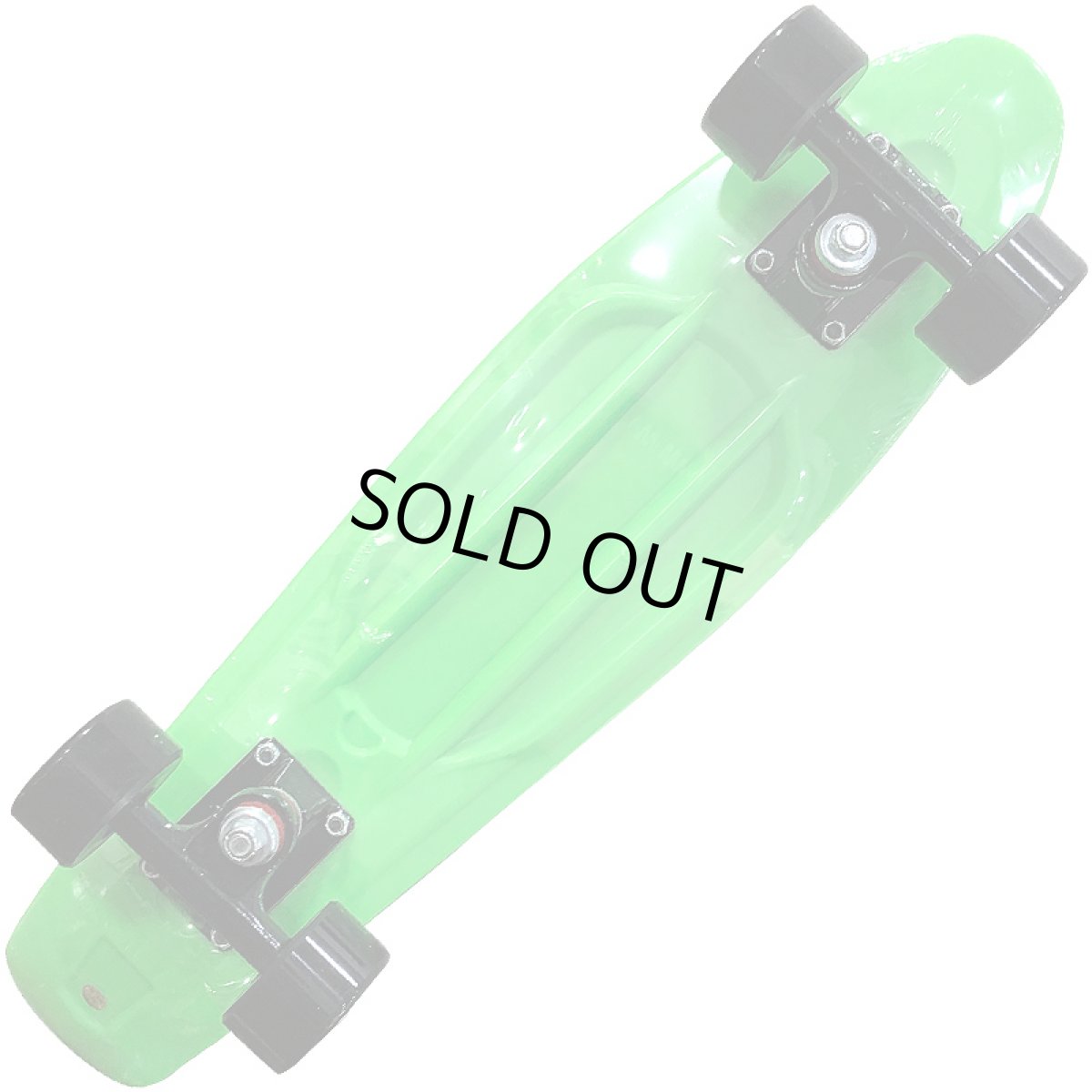 画像3: REKON22.5インチPENNYスケートボード・コンプリートモデル【緑黒】ウィール変更版 (3)