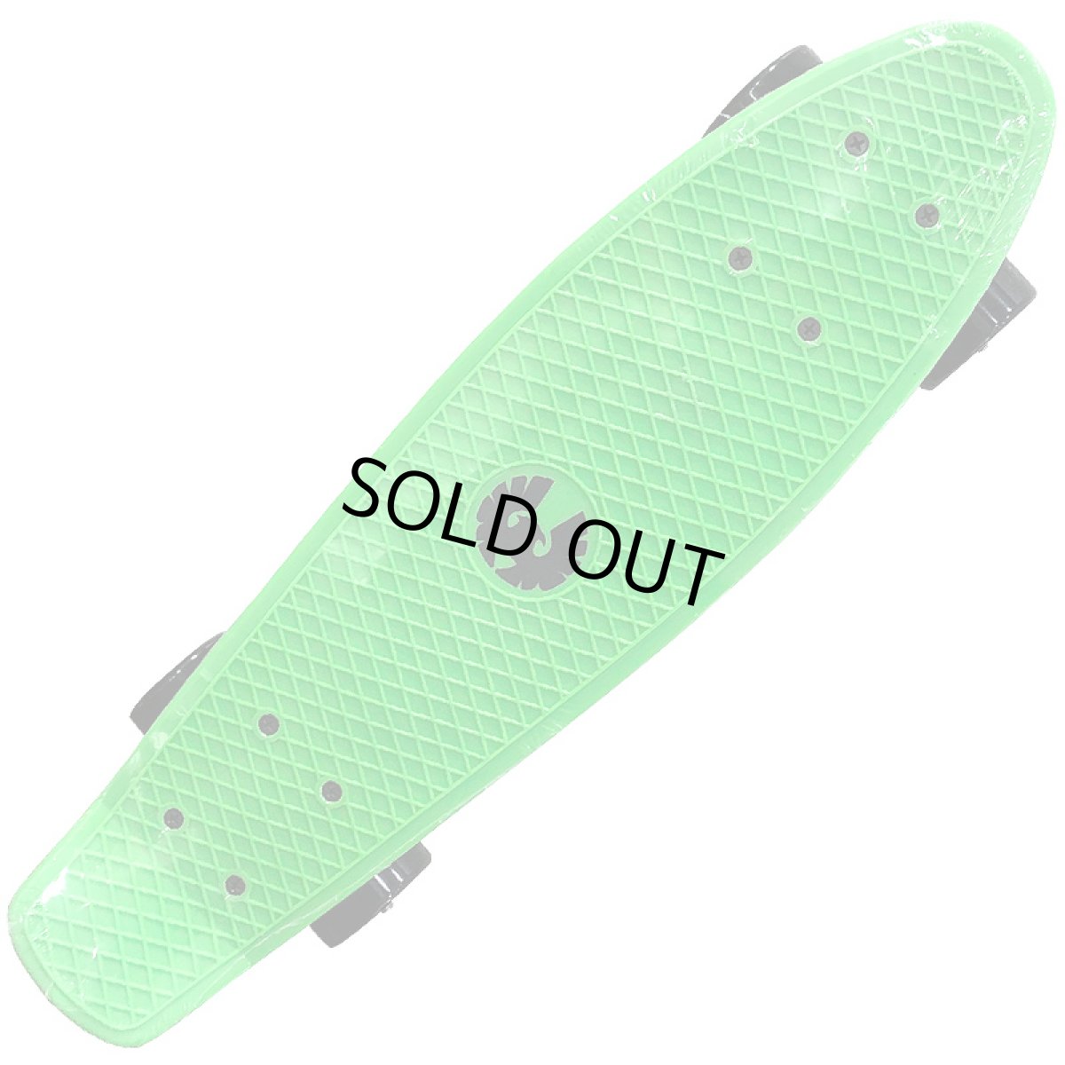 画像2: REKON22.5インチPENNYスケートボード・コンプリートモデル【緑黒】ウィール変更版 (2)