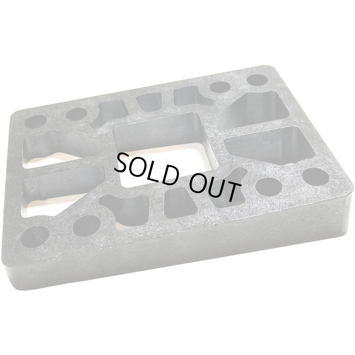 画像2: Khiro 1/2インチ アングルウェッジ ライザーパッド（スケボー1台分） (2)