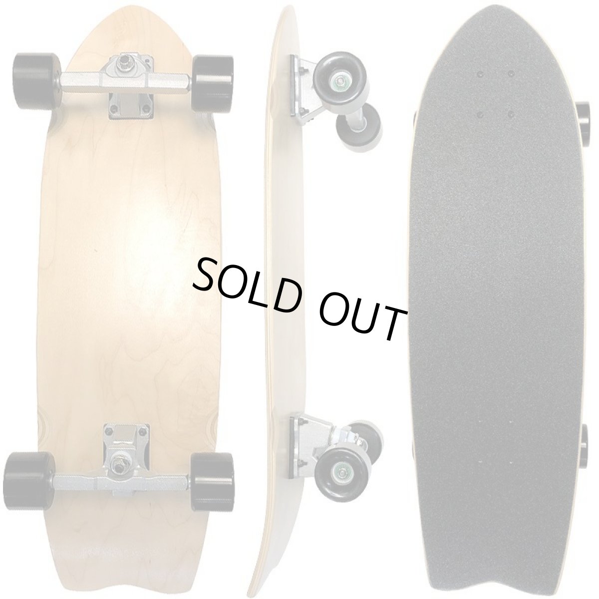 画像2: デルマー Del Mar Surf SK8 コンプリート 30×9.5インチ 7plies カナディアンメイプルデッキ (2)