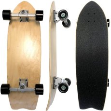 画像2: 【アウトレット販売品】デルマー Del Mar Surf SK8 コンプリート 30×9.5インチ 7plies カナディアンメイプルデッキ (2)